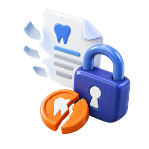 Time sensitive dental AR claims icon